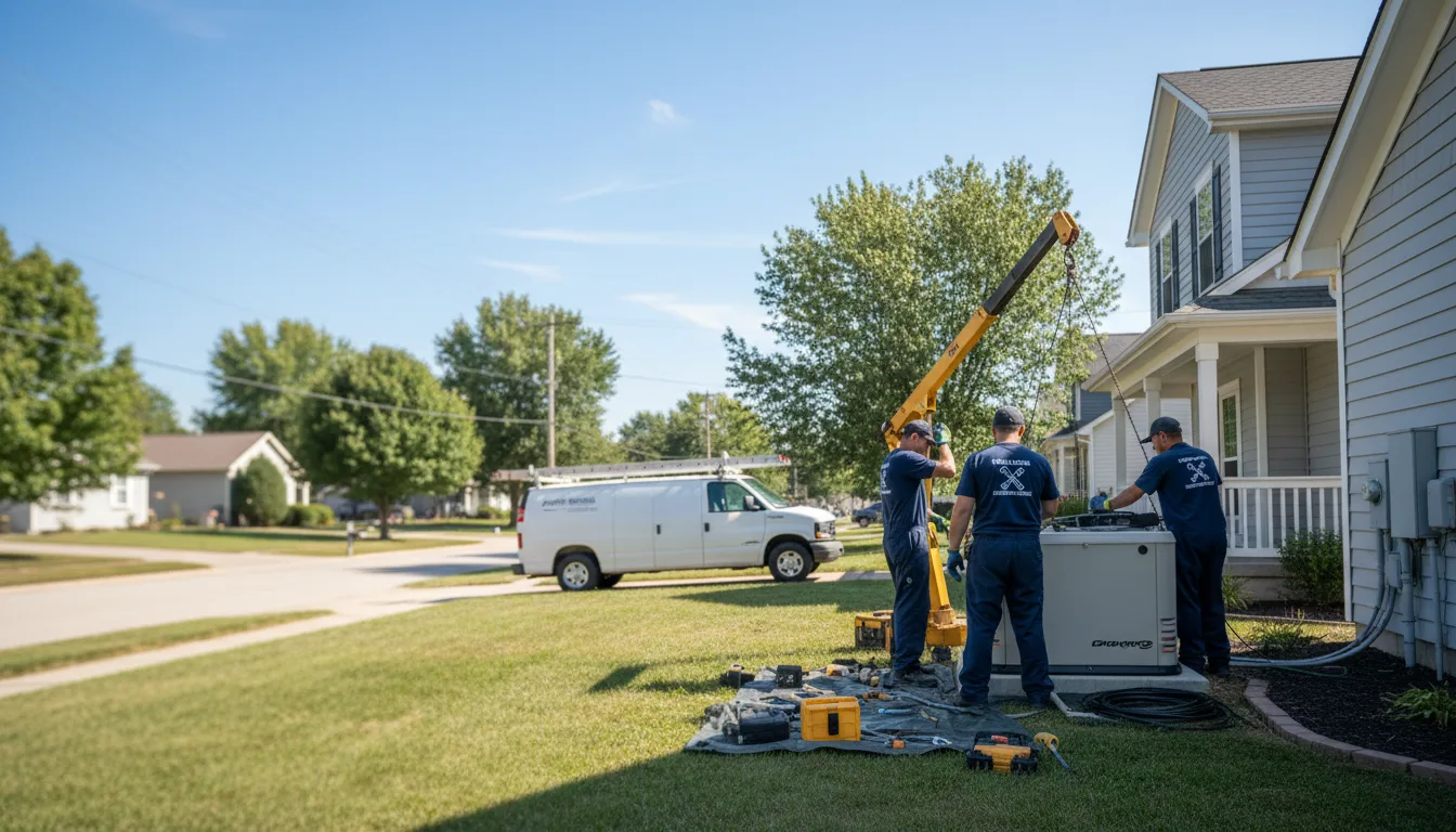 Generator Installation in Holdenville, OK near me